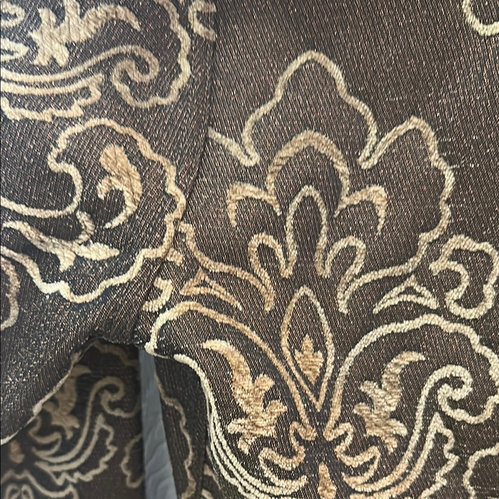 Handmade Brown and Cream Patterned Jacket - Picture 4 of 11